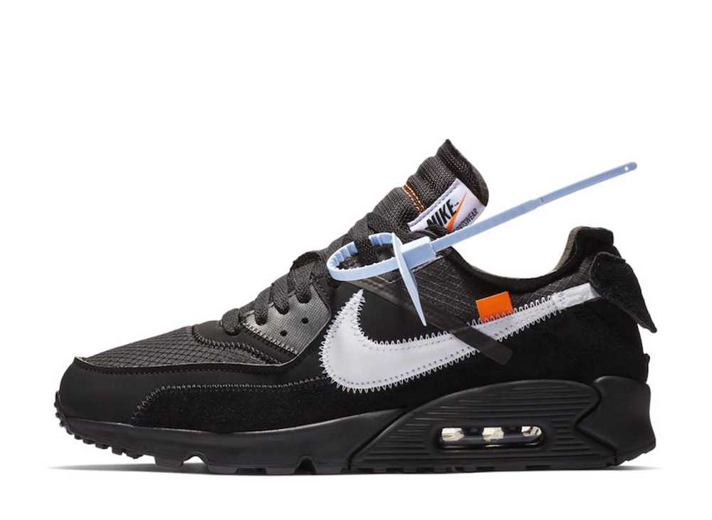【今だけ500円割引クーポンあり!!】Nike オフホワイト&times;ナイキ エアマックス90 ブラック/コーン ナイキ AA7293-001 メンズ スニーカー ランニングシューズ 21SN-AA7293-001｜セレクトショップFrenz