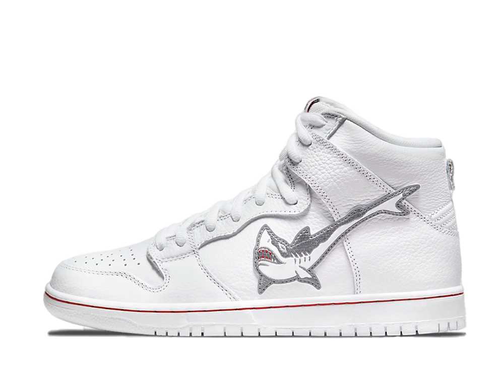 【今だけ500円割り引き引き換え証あり!!】Nike オスキ×ナイキ SB ダンク 御機嫌 グレート 白いこと シャーク ナイキ DC8908-105 メンズ スニーカー 駈けっくらシューズ 21SN-DC8908-105