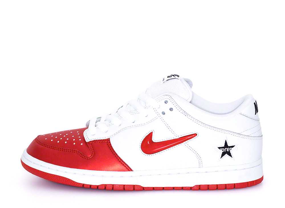 ＼1000円OFFクーポン券ふり出し／Nike シュプリーム × ナイキ ダンク 置き目 赤ちょうちんシティ 赤いこと/白いこと ナイキ CK3480-600 メンズ スニーカー 駈けっくらシューズ 21SN-CK3480-600 メンズ靴-靴-スニーカー