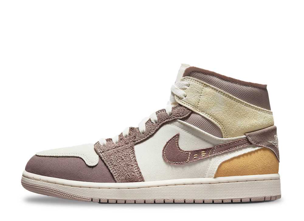 【今だけ500円割引クーポンあり!!】Nike ナイキ エアジョーダン1 ミッド SE クラフト インサイド アウト ナイキ DM9652-102 メンズ スニーカー ランニングシューズ 21SN-DM9652-102|セレクトショップFrenz