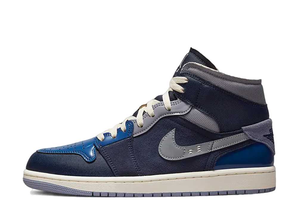 ＼1000円OFFクーポン発行／Nike ナイキ エア ジョーダン 1 ミッド クラフト オブシディアン ナイキ DR8868-400 メンズ スニーカー ランニングシューズ 21SN-DR8868-400