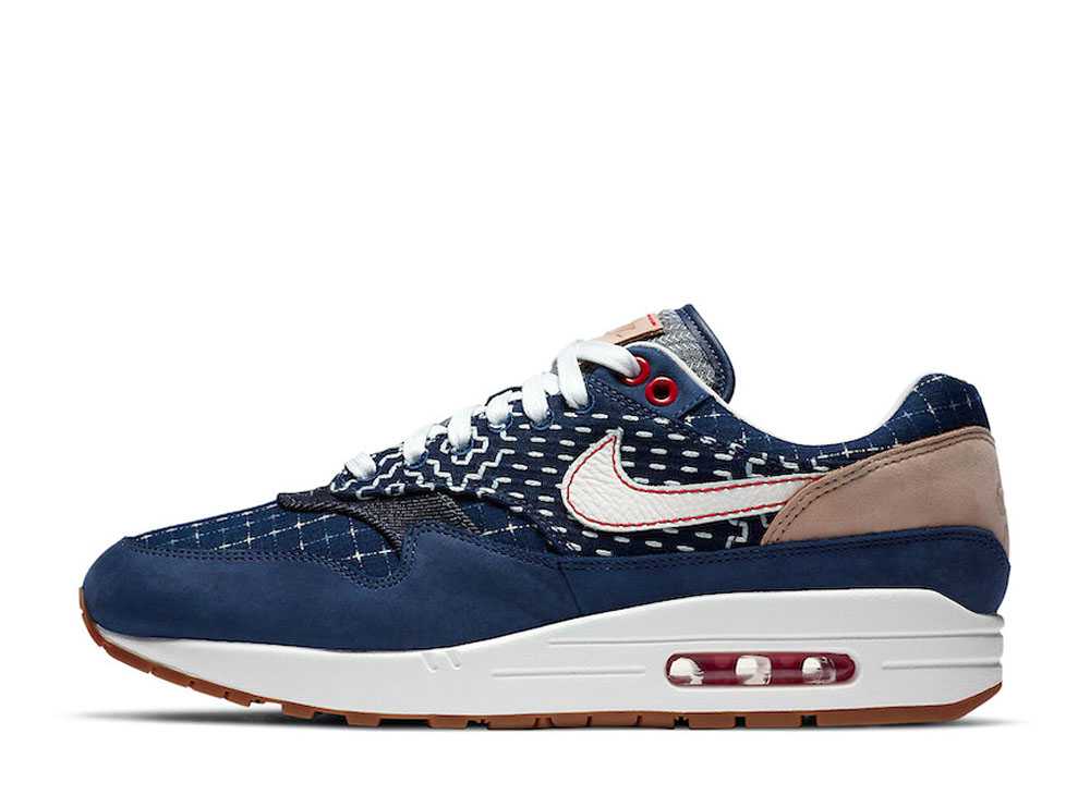 【今だけ500円銀行割引引き換え証あり!!】Nike デンハム × ナイキ 大気圏マックス1 ブルーボイド ナイキ CW7603-400 メンズ スニーカー 駈けっくらシューズ 21SN-CW7603-400