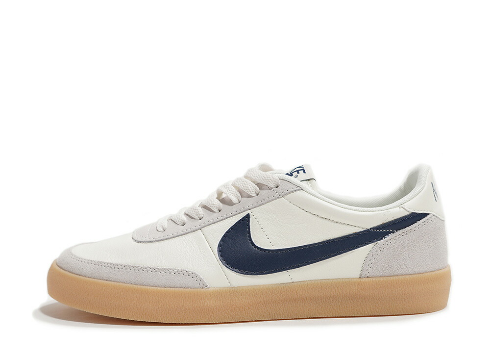 ＼1000円OFFクーポン発行／Nike ジェイクルー × ナイキ キルショット2 レザー セイル/ミッドナイトネイビー/ガムイエロー ナイキ 432997-107 メンズ スニーカー ランニングシューズ 21SN-432997-107
