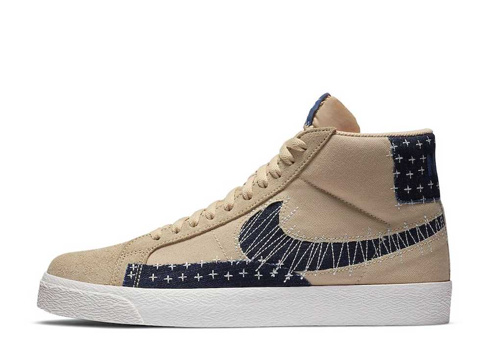 【今だけ500円割引クーポンあり!!】Nike ナイキ SB ズーム ブレーザー ミッド プレミアム 刺し子 / セサミ ナイキ CT0715-200 メンズ スニーカー ランニングシューズ 21SN-CT0715-200｜セレクトショップFrenz