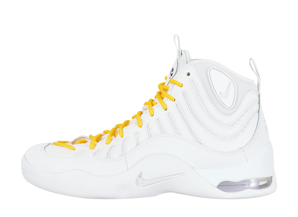 【今だけ500円割引クーポンあり!!】Nike シュプリーム × ナイキ エアベイキン ホワイト/アマリロ ナイキ DX3292-100 メンズ スニーカー ランニングシューズ 21SN-DX3292-100