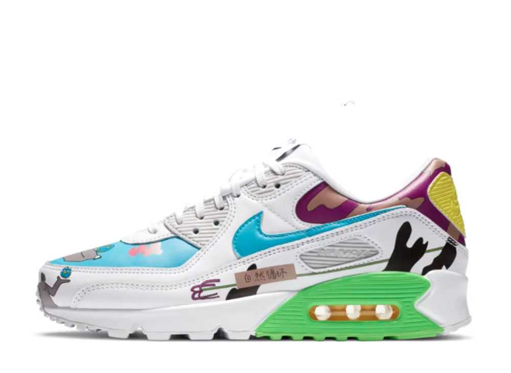 【今だけ500円割引クーポンあり!!】Nike ローハン・ワン × ナイキ エアマックス90 フライレザー ナイキ CZ3992-900 メンズ スニーカー ランニングシューズ 21SN-CZ3992-900