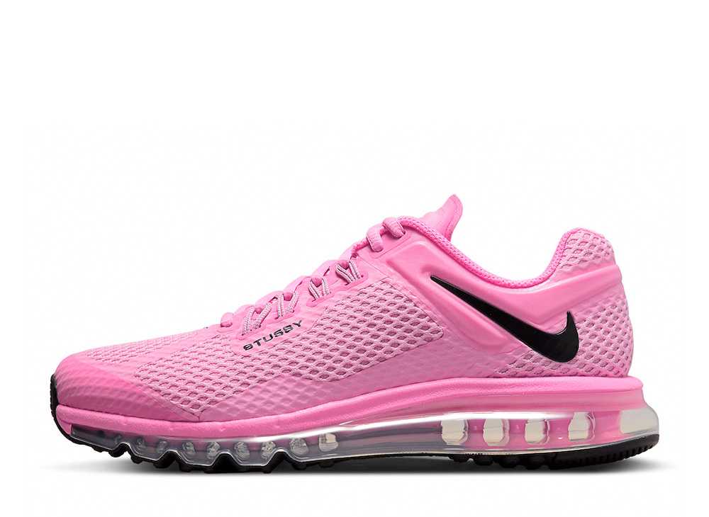 ＼1000円OFFクーポン発行／Nike ステューシー × ナイキ エアマックス2013 ピンク ナイキ DR2601-600 メンズ スニーカー ランニングシューズ 21SN-DR2601-600