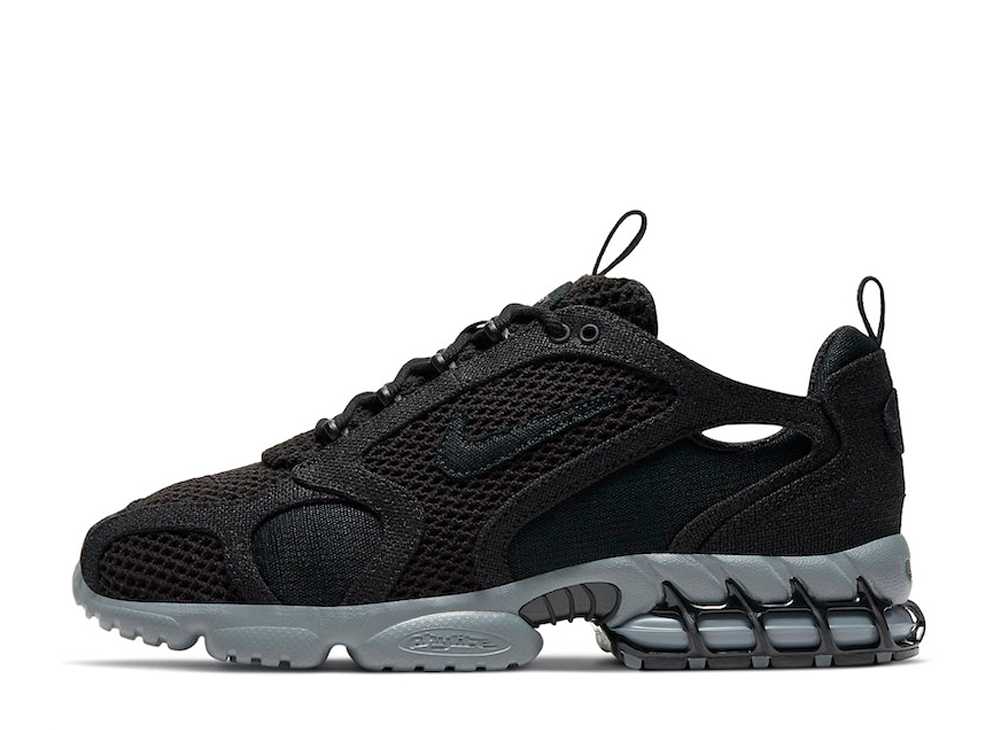 【今だけ500円割引クーポンあり!!】Nike ステューシー &times; ナイキ エアズームスピリドン ケージド2 ブラック ナイキ CQ5486-001 メンズ スニーカー ランニングシューズ 21SN-CQ5486-001｜セレクトショップFrenz