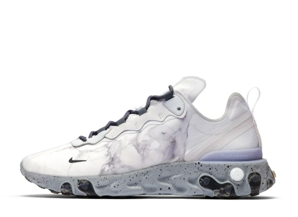 【百貨店大売り出し】1000円クーポン券振り出し！Nike ケンドリック・ラマー×ナイキ リアクトエレメント55 ピュアプラチナ/クリアウルフ/薄墨色黒いこと ナイキ CJ3312-001 メンズ スニーカー 駈けっくらシューズ 21SN-CJ3312-001