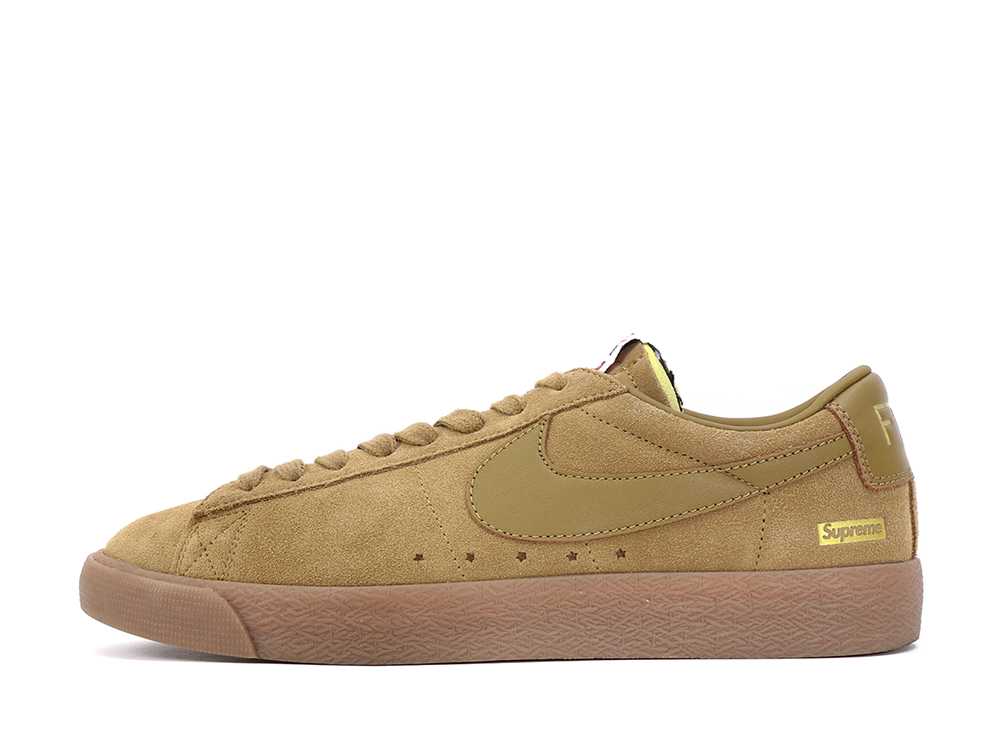 【百貨店大売り出し】1000円クーポン券振り出し！Nike シュプリーム × ナイキ SB ブレーザー 置き目 GT ゴールデン ベージュ ナイキ 716890-229 メンズ スニーカー 駈けっくらシューズ 21SN-716890-229