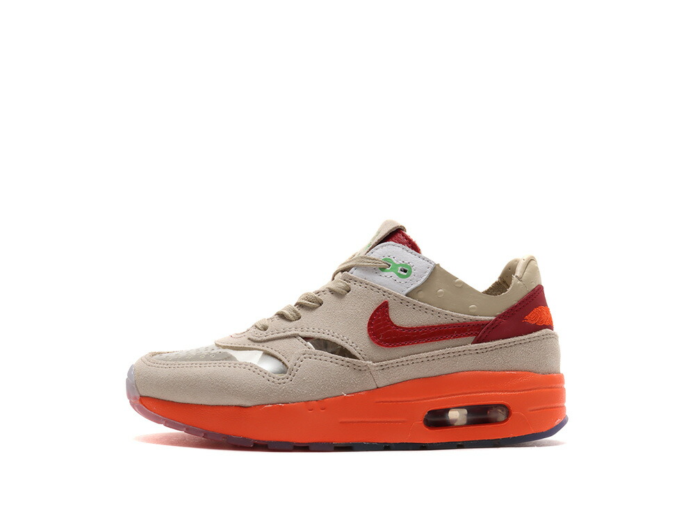 【今だけ500円割引クーポンあり!!】Nike クロット×ナイキ エアマックス1 PSキス オブ デス(2021) ナイキ DH2493-100 メンズ スニーカー ランニングシューズ 21SN-DH2493-100