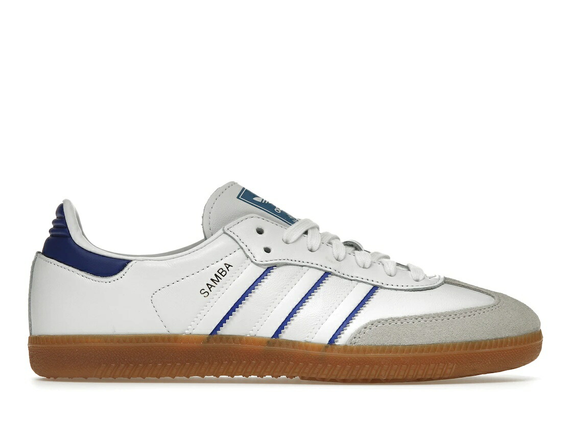 ＼1000円OFFクーポン発行／adidas adidas Samba Leather Cloud White Lucid Blue アディダス IG2339 メンズ スニーカー ランニングシューズ 19SX-20231013215110-333