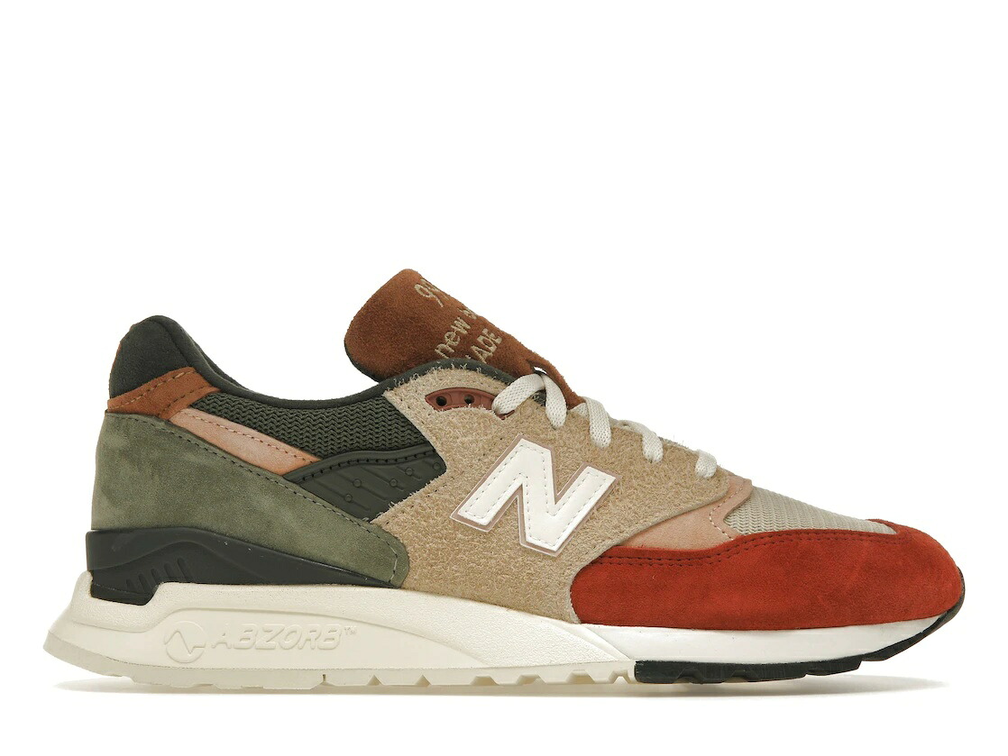 【百貨店大売り出し】1000円クーポン券ふり出し！New Balance New Balance 998 Ronnie Fieg \u0026 Frank Lloyd Wright Foundation Broadacre City Chutney ニュー平衡にする U998KH1 メンズ スニーカー 駈けっくらシューズ 19SX-20231013215052-160