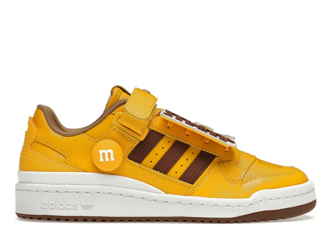 \1000円OFFクーポン発行/adidas エムアンドエムズ × アディダス フォーラム ロー “イエロー/ブラウン“ adidas Forum Low “M&M's Yellow“ アディダス GY1179 メンズ スニーカー ランニングシューズ 19SX-20231013215110-452|セレクトショップFrenz