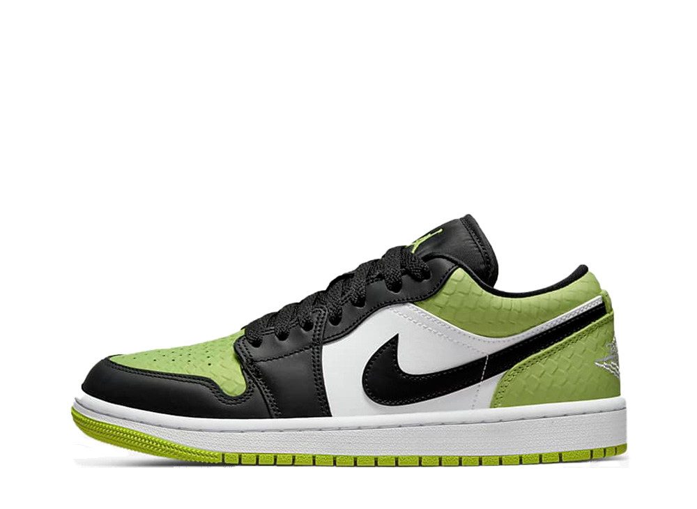 【今だけ500円銀行割引引き換え証あり!!】Nike ナイキ ウィメンズ エアジョーダン1 置き目 生々しい 緑であること スネークスキン ナイキ DX4446-301 ウィメンズ レディース スニーカー 駈けっくらシューズ 21SN-DX4446-301