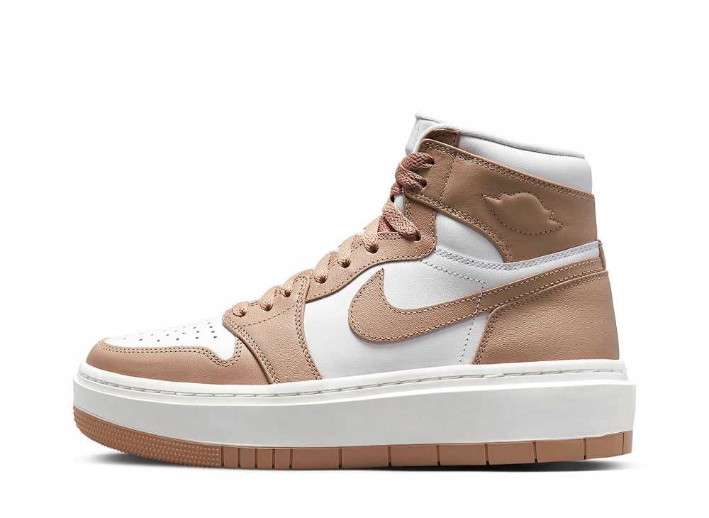 【今だけ500円銀行割引クーポン券あり!!】Nike ナイキ ウィメンズ エアジョーダン1 ご機嫌 エレベート バケッタ タン ナイキ DN3253-121 ウィメンズ レディース スニーカー 駈けっくらシューズ 21SN-DN3253-121