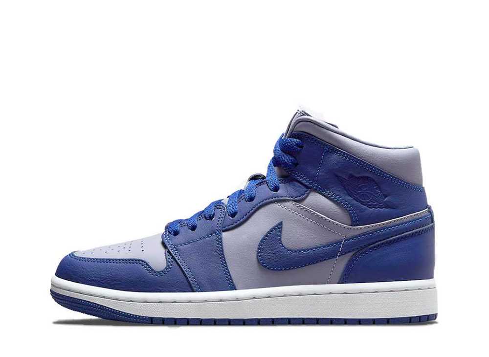 【今だけ500円割引クーポンあり!!】Nike ナイキ ウィメンズ エアジョーダン1 ミッド ブルー/グレー ナイキ DH7821-500 ウィメンズ レディース スニーカー ランニングシューズ 21SN-DH7821-500|セレクトショップFrenz