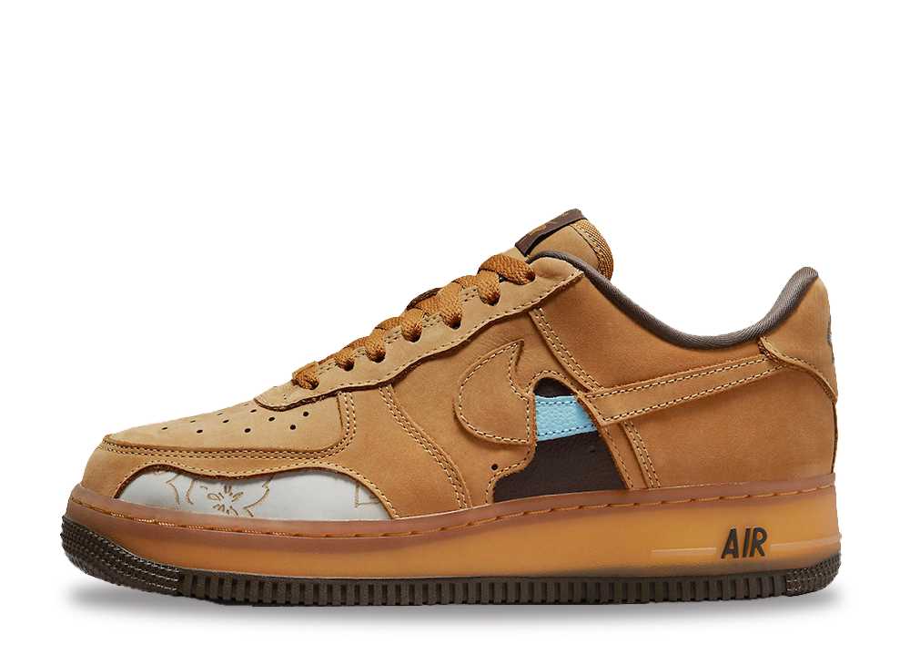 【今だけ500円銀行割引引き換え証あり!!】Nike ナイキ ウィメンズ 空軍１ 置き目 \u002707 ウィート アンド まっ黒いモカ ナイキ DQ7580-700 ウィメンズ レディース スニーカー 駈けっくらシューズ 21SN-DQ7580-700