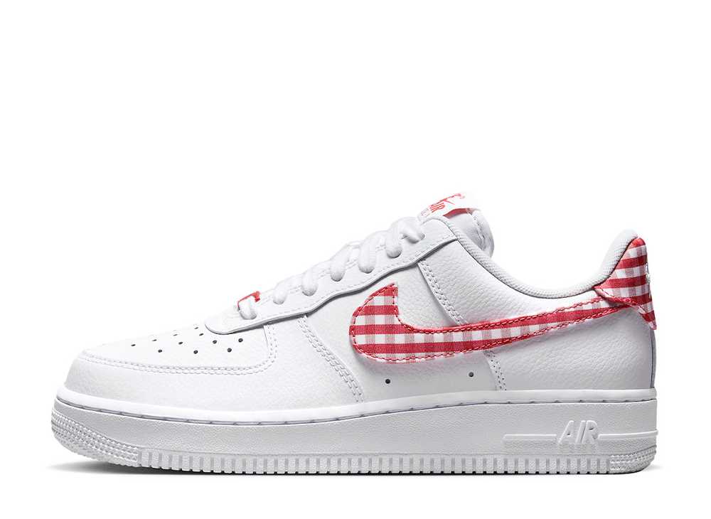 【百貨店大売り出し】1000円引き換え証ふり出し！Nike ナイキ ウィメンズ 空軍1 置き目 赤いことギンガム ナイキ DZ2784-101 ウィメンズ レディース スニーカー 駈けっくらシューズ 21SN-DZ2784-101