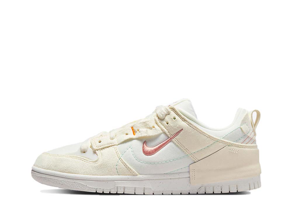 ＼1000円OFFクーポン券ふり出し／Nike ナイキ ウィメンズ ダンク 置き目 ディスラプト2 白いこと ナイキ DH4402-100 ウィメンズ レディース スニーカー 駈けっくらシューズ 21SN-DH4402-100 靴-レディース靴