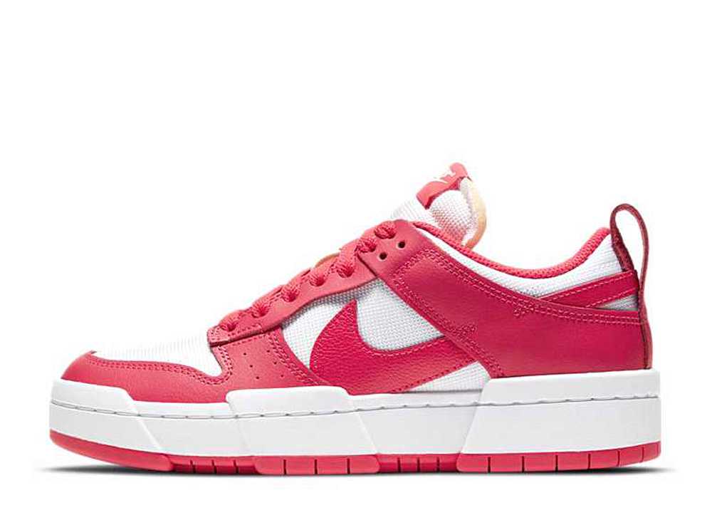 ＼1000円OFFクーポン券ふり出し／Nike ナイキ ウィメンズ ダンク 置き目 ディスラプト サイレン赤いこと/白いこと ナイキ CK6654-601 ウィメンズ レディース スニーカー 駈けっくらシューズ 21SN-CK6654-601 レディース靴-靴