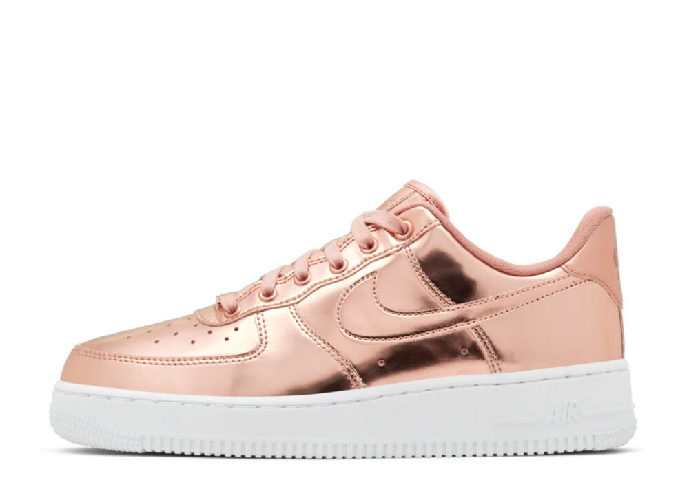 【百貨店大売り出し】1000円クーポン券ふり出し！Nike ナイキ ウィメンズ 空軍1 置き目 メタリックブロンズ ナイキ CQ6566-900 ウィメンズ レディース スニーカー 駈けっくらシューズ 21SN-CQ6566-900