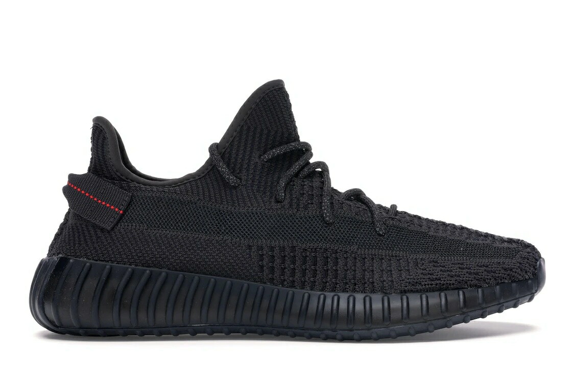【百貨店大売り出し】1000円引き換え証書き著す！adidas adidas Yeezy Boost 350 V2 Black (Non-Reflective) アディダス FU9006 メンズ スニーカー 駈けっくらシューズ 19SX-20231101110355-125