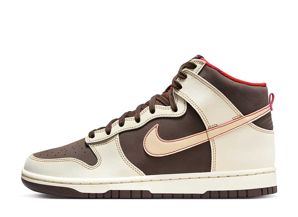 ＼1000円OFFクーポン発行／Nike ナイキ ダンク ハイ レトロ SE バロックブラウン/ココナッツミルク/ミスティックレッド/セサミ ナイキ FB8892-200 メンズ スニーカー ランニングシューズ 21SN-FB8892-200