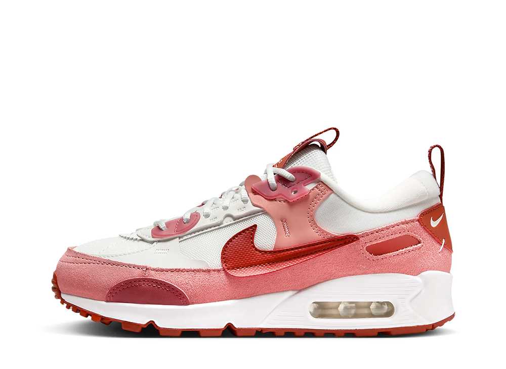 【今だけ500円割引クーポンあり!!】Nike ナイキ ウィメンズ エアマックス90 フューチュラ レブスターダスト/サミットホワイト/キャンプファイヤーオレンジ/ラッグドオレンジ ナイキ FQ8881-618 ウィメンズ レディース スニーカー ランニングシューズ 21SN-FQ8881-618
