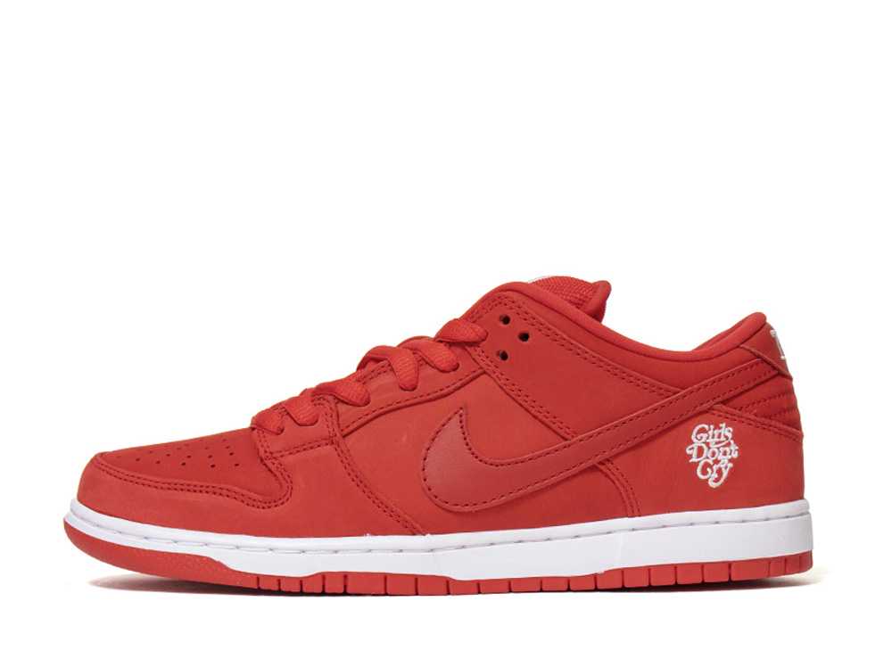 【今だけ500円銀行割引引き換え証あり!!】Nike ガールズ ドント クライ × ナイキ SB ダンク 置き目 労働者階級 QS 赤いこと ナイキ BQ6832-600 メンズ スニーカー 駈けっくらシューズ 21SN-BQ6832-600