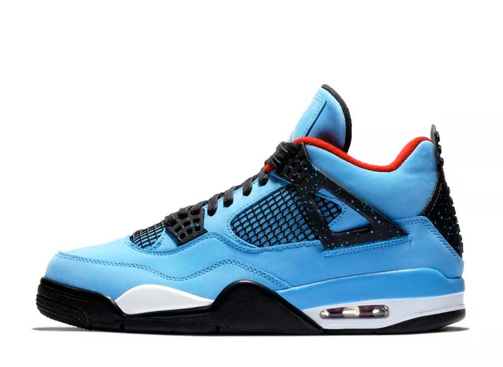 【今だけ500円割引クーポンあり!!】Nike トラヴィス・スコット × ナイキ エアジョーダン4 レトロ カクタスジャック ユニバーシティブルー ナイキ 308497-406 メンズ スニーカー ランニングシューズ 21SN-308497-406
