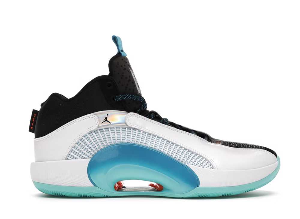 【今だけ500円割引クーポンあり!!】Nike ナイキ エアジョーダン35 グオ アイルン モルフォ ホワイト/ティール ブラック ナイキ CZ8153-100 メンズ スニーカー ランニングシューズ 21SN-CZ8153-100｜セレクトショップFrenz