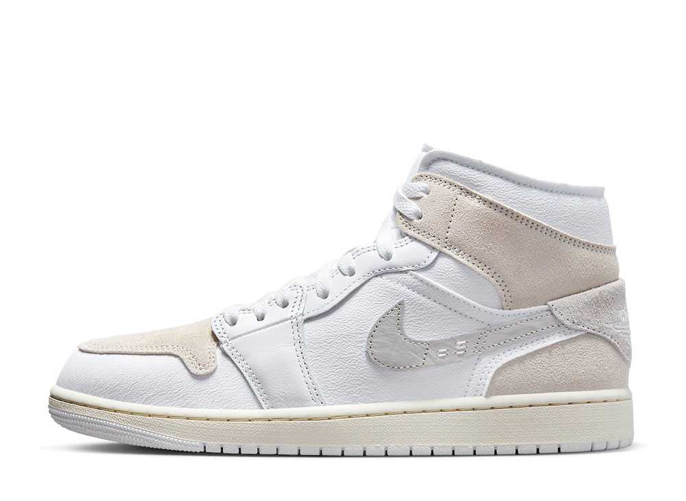 【今だけ500円割引クーポンあり!!】Nike ナイキ エアジョーダン1 ミッド クラフト ライトオレウッドブラウン ナイキ DM9652-120 メンズ スニーカー ランニングシューズ 21SN-DM9652-120|セレクトショップFrenz
