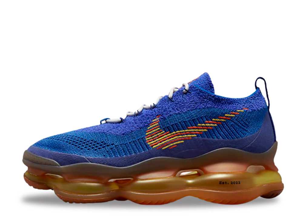【百貨店大売り出し】1000円クーポン券振り出し！Nike ナイキ エア湖マックス スコーピオン 飛球編み物 SE レーサー 青み/セーフティ オレンジ色 ナイキ DX4768-400 メンズ スニーカー 駈けっくらシューズ 21SN-DX4768-400