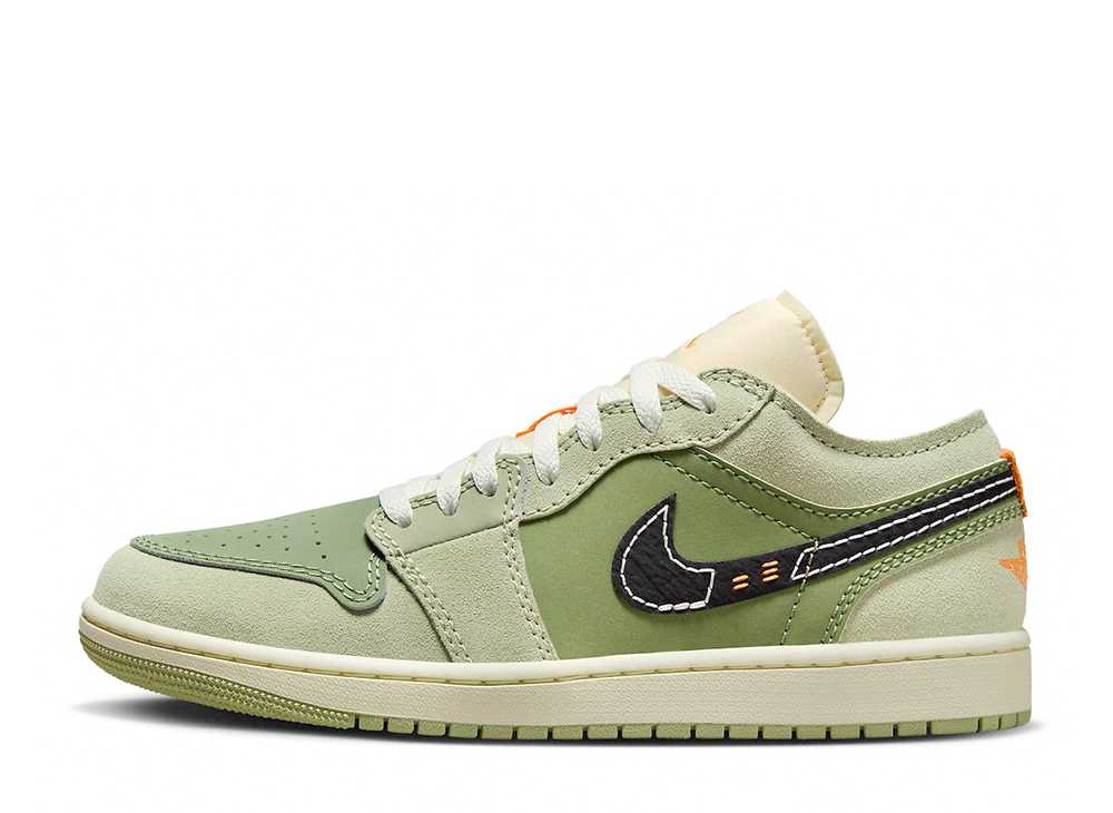 ＼1000円OFFクーポン発行／Nike ナイキ エアジョーダン1 ロー SE クラフト ライトオリーブ/ブラック ナイキ FD6819-300 メンズ スニーカー ランニングシューズ 21SN-FD6819-300