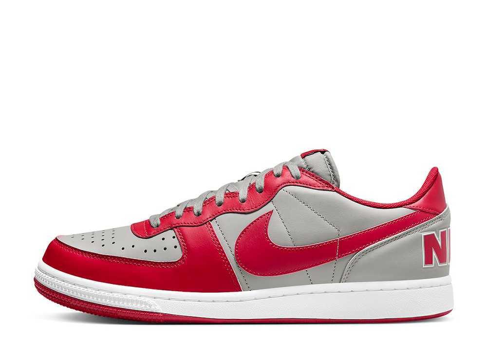 楽天市場】NIKE TERMINATOR LOW MEDIUM GREY/VARSITY RED-WHITE