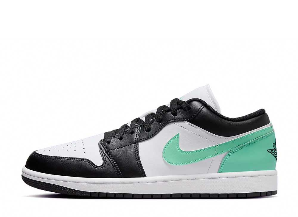 楽天市場】NIKE AIR JORDAN 1 MID WHITE/GREEN GLOW-BLACK