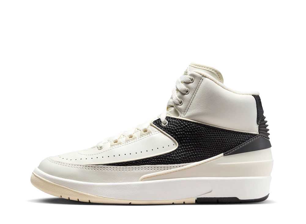 【今だけ500円銀行割引引き換え証あり!!】Nike ナイキ ウィメンズ エアジョーダン2 レトロ セイル アンド 黒いこと ナイキ ナイキ ウィメンズ エアジョーダン2 レトロ セイル アンド 黒いこと DX4400-100 ウィメンズ レディース スニーカー 駈けっくらシューズ 21SN-DX4400-100