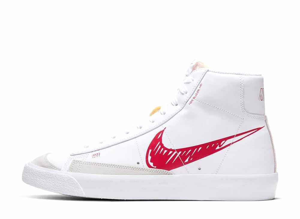 ＼1000円OFFクーポン発行／Nike ナイキ ブレーザー ミッド '77 レッドスケッチ ナイキ ナイキ ブレーザー ミッド '77 レッドスケッチ CW7580-100 メンズ スニーカー ランニングシューズ 21SN-CW7580-100