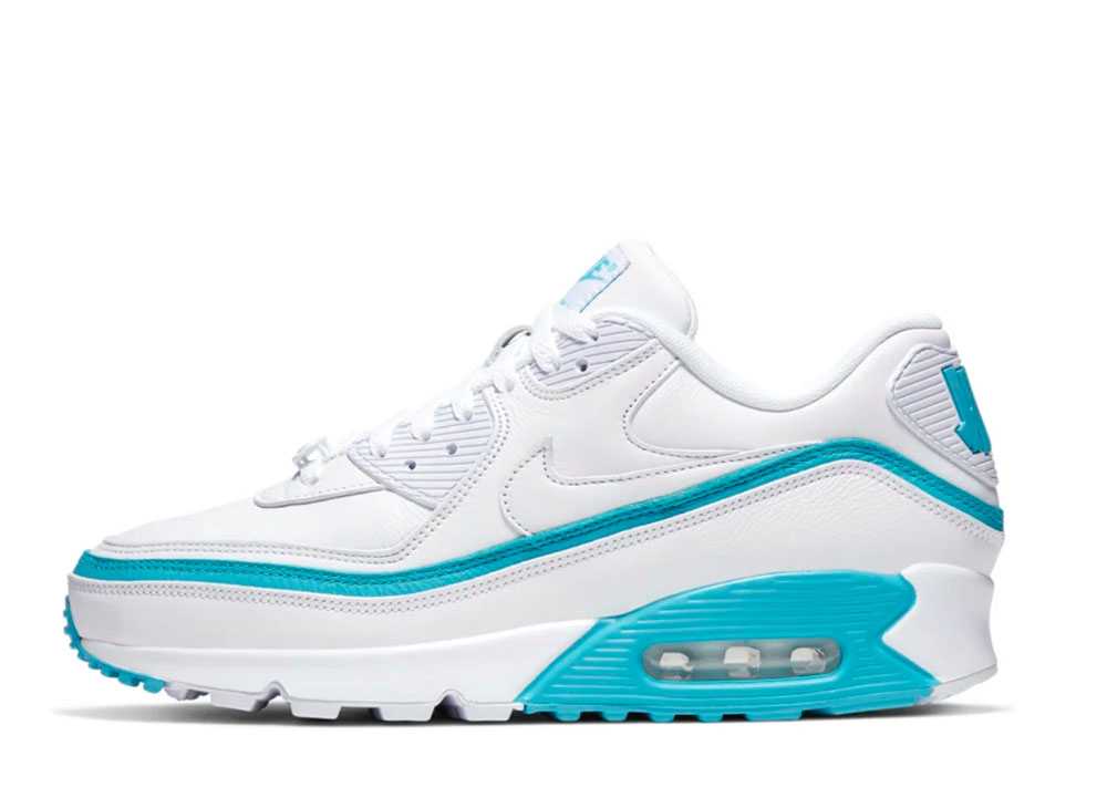 ＼1000円OFFクーポン発行／Nike アンディフィーテッド×ナイキ エアマックス90 ホワイト/ブルー ナイキ アンディフィーテッド×ナイキ エアマックス90 ホワイト/ブルー CJ7197-102 メンズ スニーカー ランニングシューズ 21SN-CJ7197-102