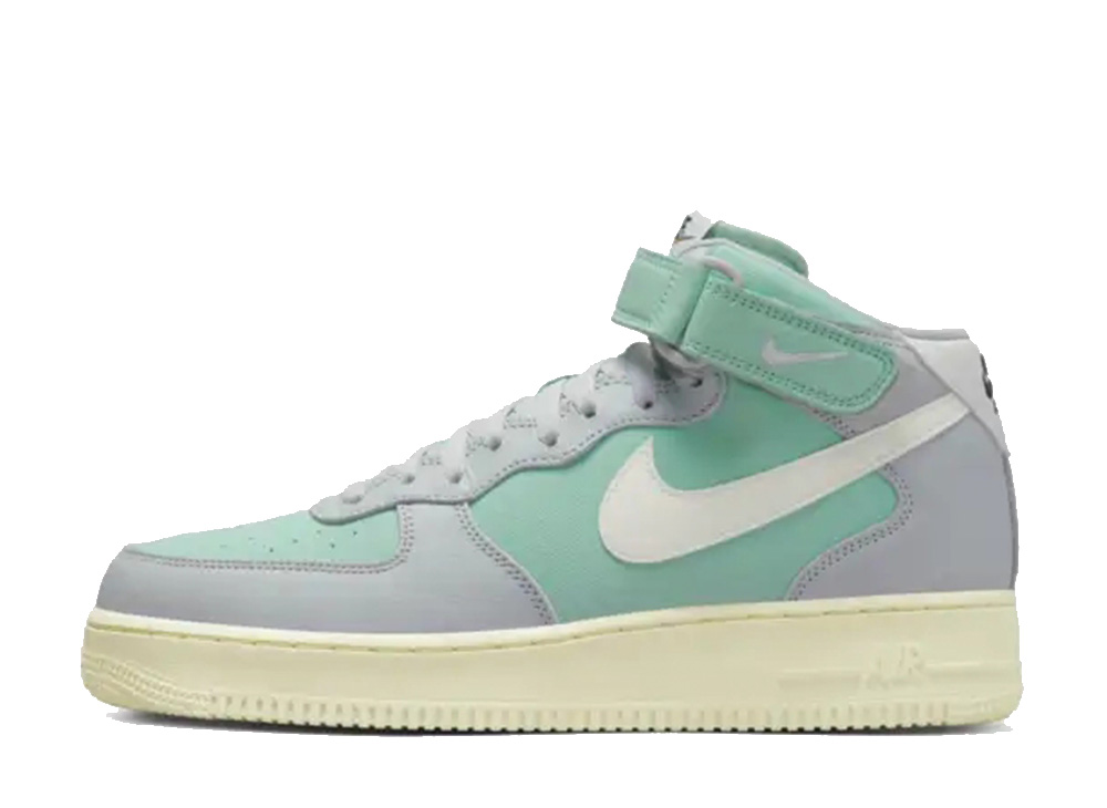 ＼1000円OFFクーポン発行／Nike ナイキ エアフォース1 ミッド '07 グレーフォグ アンド エナメルグリーン ナイキ ナイキ エアフォース1 ミッド '07 グレーフォグ アンド エナメルグリーン DQ8766-002 メンズ スニーカー ランニングシューズ 21SN-DQ8766-002