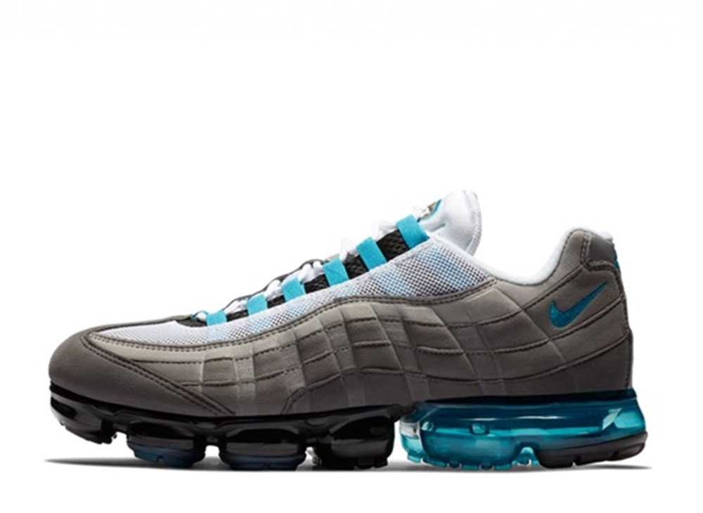 【今だけ500円割り引き引き換え証あり!!】Nike ナイキ エアヴェイパーマックス95 ネオ 青緑色 ナイキ ナイキ エアヴェイパーマックス95 ネオ 青緑色 AJ7292-002 メンズ スニーカー 駈けっくらシューズ 21SN-AJ7292-002