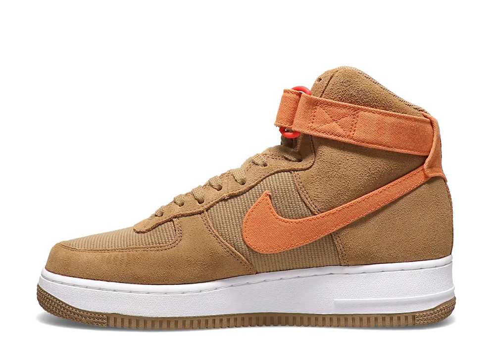【今だけ500円割引クーポンあり!!】Nike ナイキ エアフォース1 ハイ '07 LX DK ドリフト ウッド/ホット カリー/ホワイト ナイキ ナイキ エアフォース1 ハイ '07 LX DK ドリフト ウッド/ホット カリー/ホワイト DH7566-200 メンズ スニーカー ランニングシューズ|セレクトショップFrenz