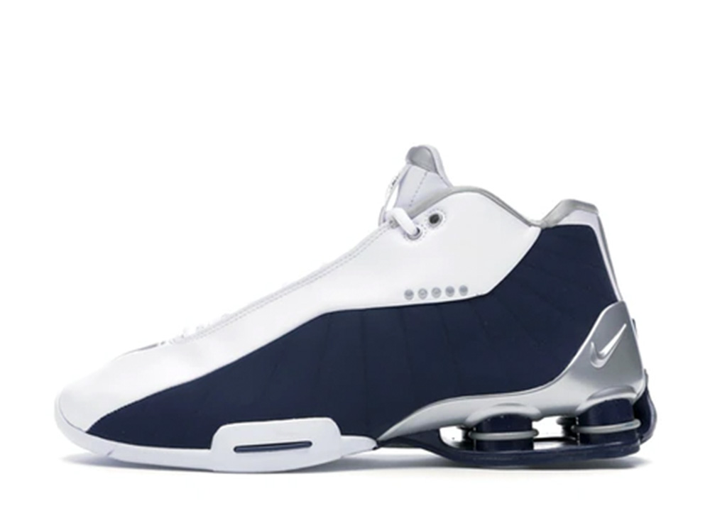 【今だけ500円割り引き引き換え証あり!!】Nike ナイキ ショックス BB4 白いこと/しろがね色/米国海軍 ナイキ ナイキ ショックス BB4 白いこと/しろがね色/米国海軍 AT7843-100 メンズ スニーカー 駈けっくらシューズ 21SN-AT7843-100