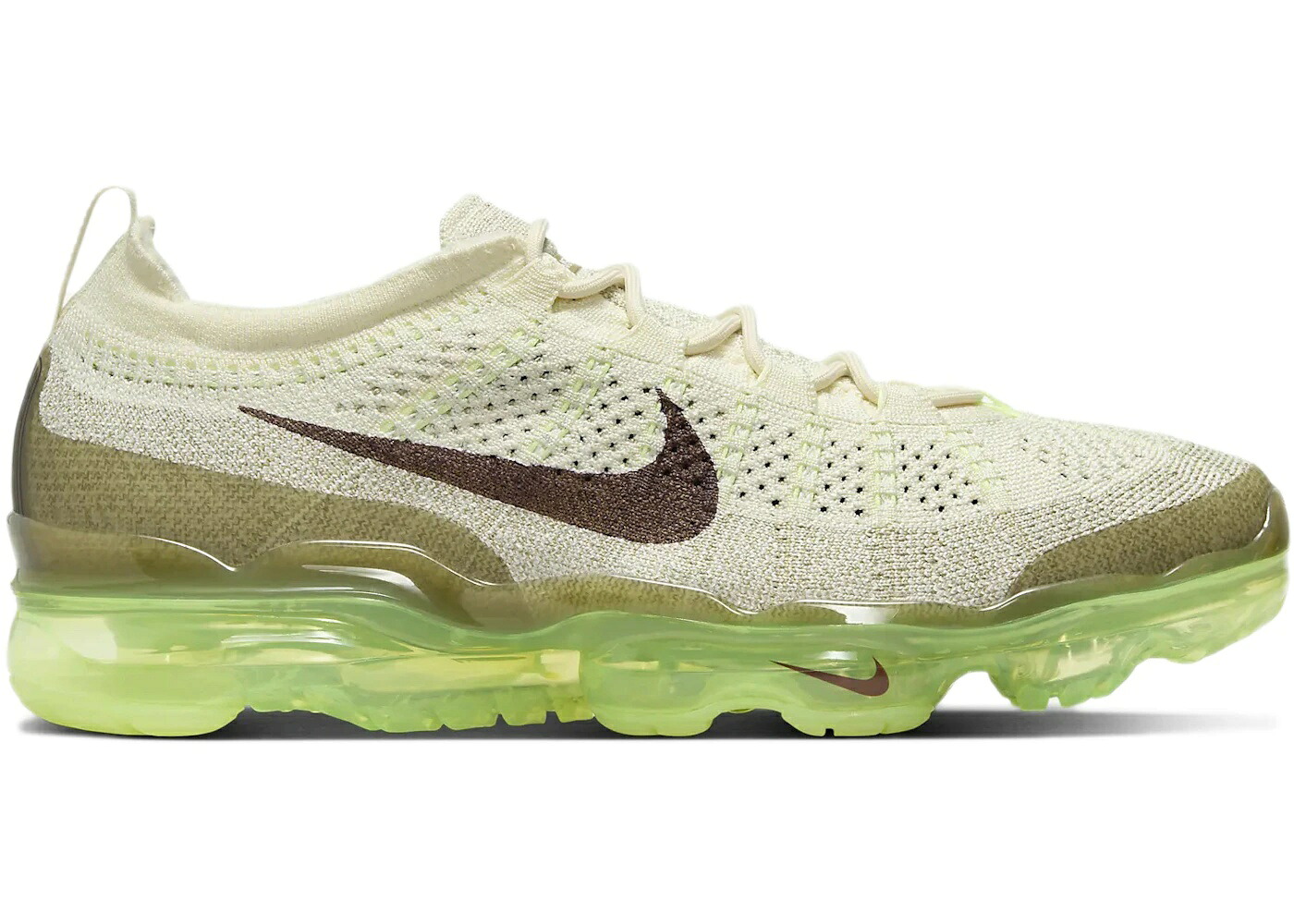 【百貨店大売り出し】1000円クーポン券振り出し！Nike Nike Air VaporMax 2023 Flyknit Coconut Milk Neutral Olive ナイキ DV1678-101 メンズ スニーカー 駈けっくらシューズ 19SX-20240208233341-036