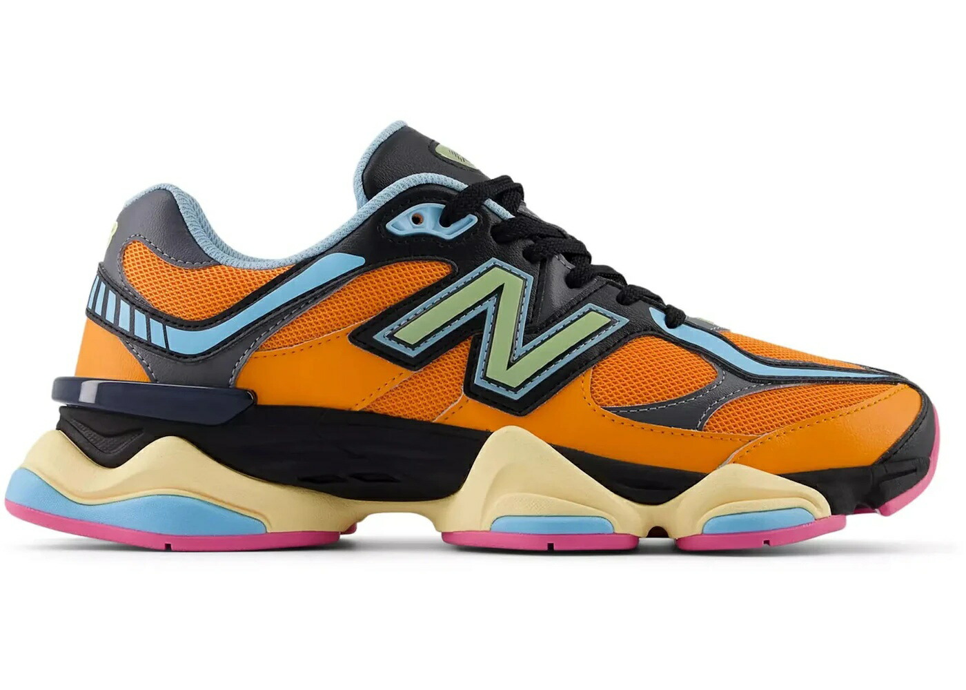 【百貨店大売り出し】1000円引き換え証書き著す！New Balance New Balance 9060 Sun Glow Team Sky Blue ニュー平衡にする U9060OGB メンズ スニーカー 駈けっくらシューズ 19SX-20240618101222-044