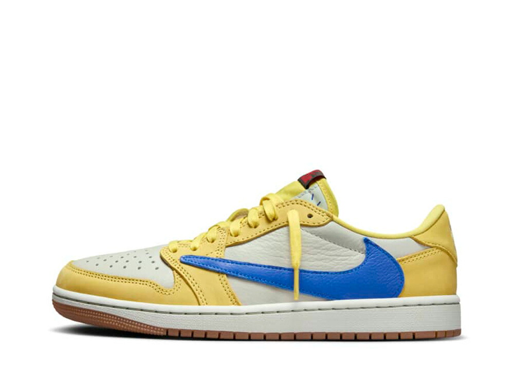 【今だけ500円銀行割引クーポン券あり!!】Nike トラヴィススコット × ナイキ ウィメンズ エアジョーダン1 レトロ 置き目 OG カナリー ナイキ DZ4137-700 ウィメンズ レディース スニーカー 駈けっくらシューズ 21SN-DZ4137-700