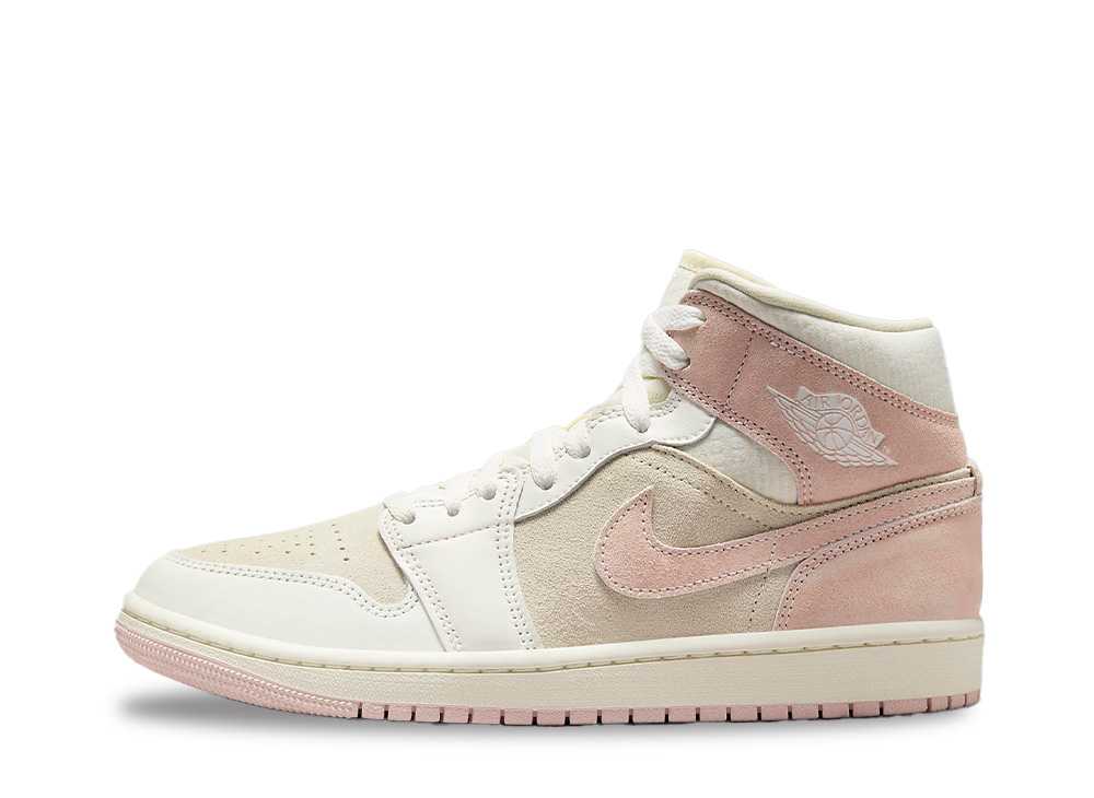 ＼1000円OFFクーポン発行／Nike ナイキ ウィメンズ エア ジョーダン1 ミッド SE ココナッツミルク/セイル/レジェンドピンク ナイキ FQ1926-161 ウィメンズ レディース スニーカー ランニングシューズ 21SN-FQ1926-161