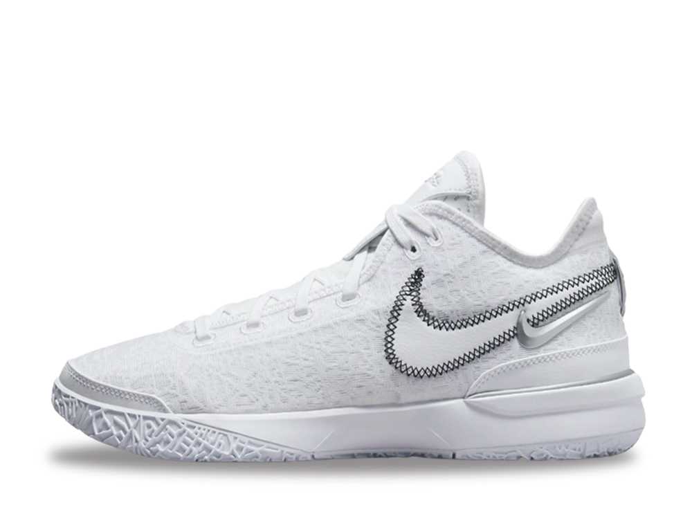 【今だけ500円割引クーポンあり!!】Nike ナイキ レブロン NXXT ジェン ホワイト/ブラック/メタリックシルバー ナイキ DR8788-101 メンズ スニーカー ランニングシューズ 21SN-DR8788-101｜セレクトショップFrenz