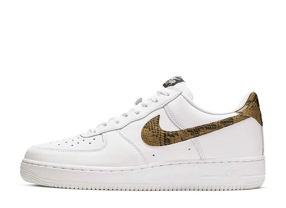 【百貨店大売り出し】1000円クーポン券振り出し！Nike ナイキ 空軍1 置き目 レトロ PRM QS アイボリースネーク (2024) ナイキ AO1635-100-2024 メンズ スニーカー 駈けっくらシューズ 21SN-AO1635-100-2024